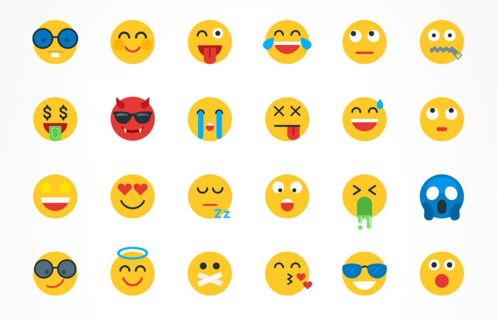 Emoji and Emoticons and Stickers, Oh My