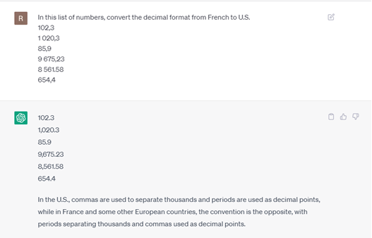 5 Tedious Non-Translation Tasks ChatGPT Can Do Amazingly Well-7 number-date formats