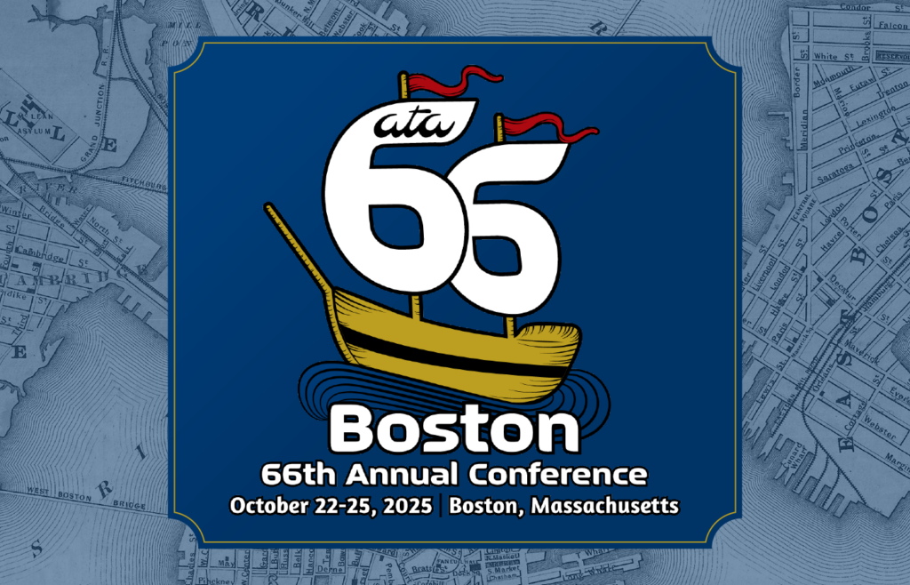 ATA 66th Annual Conference, October 22-25, 2025, Boston, Massachusetts