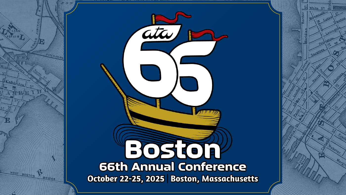 ATA 66th Annual Conference, October 22-25, 2025, Boston, Massachusetts