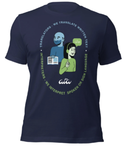 ATA Translator and Interpreter T-shirt