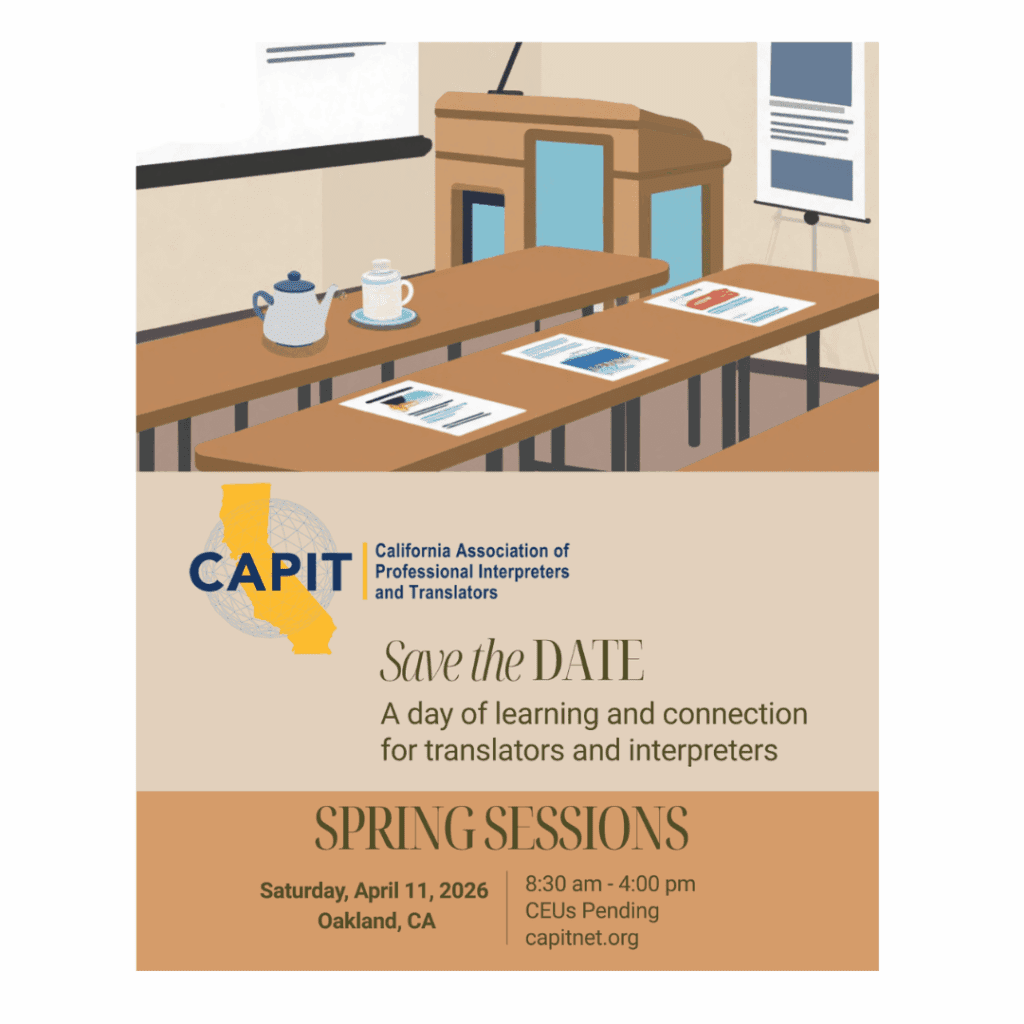 CAPIT Spring Sessions