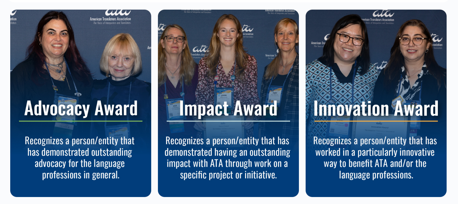 Advocacy, Impact, and Innovation Awards: Accepting Submissions Until May 31!
