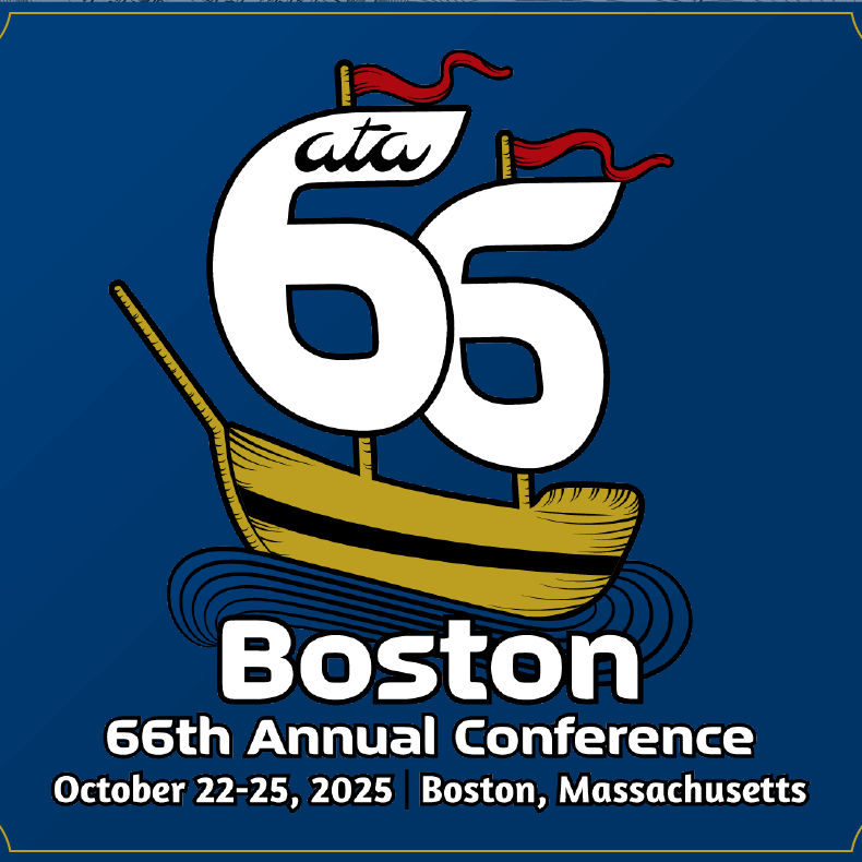 ata66-featured-image ATA 66th Annual Conference, October 22-25, 2025, Boston, Massachusetts